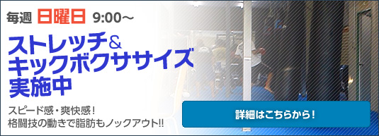 ストレッチ＆ボクササイズ